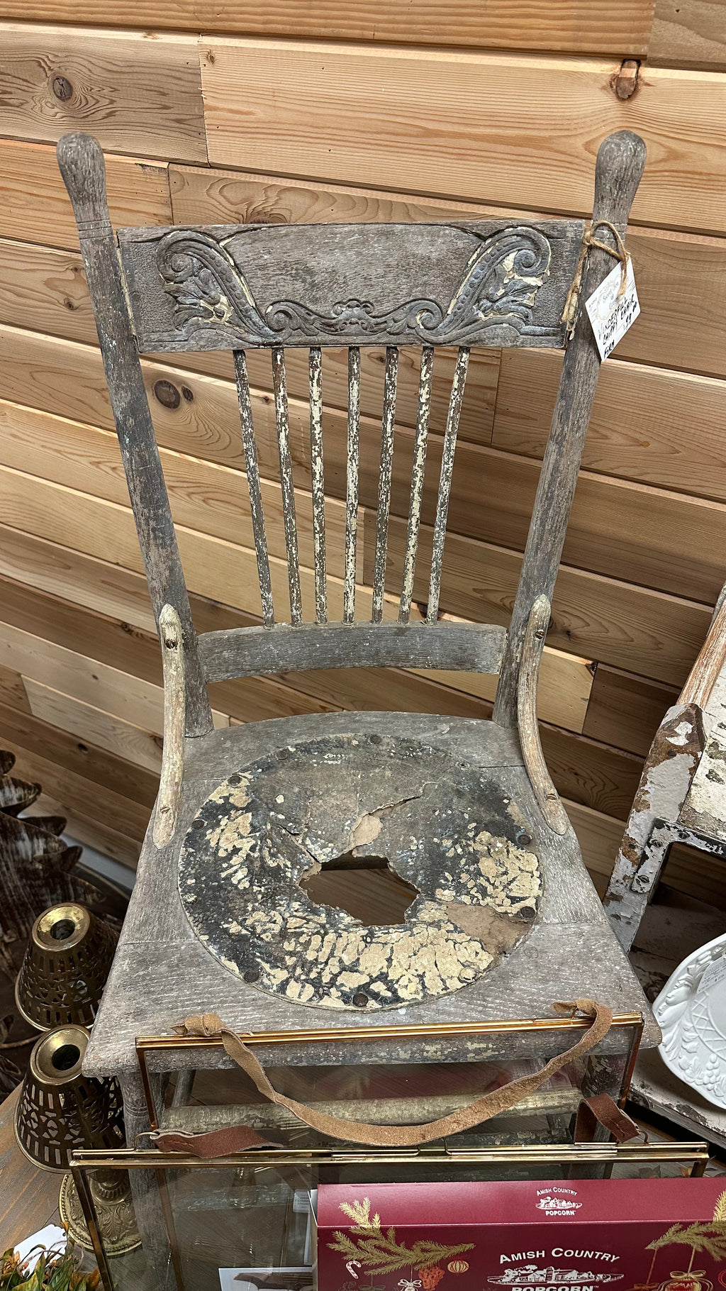 Antique Chippy Chair