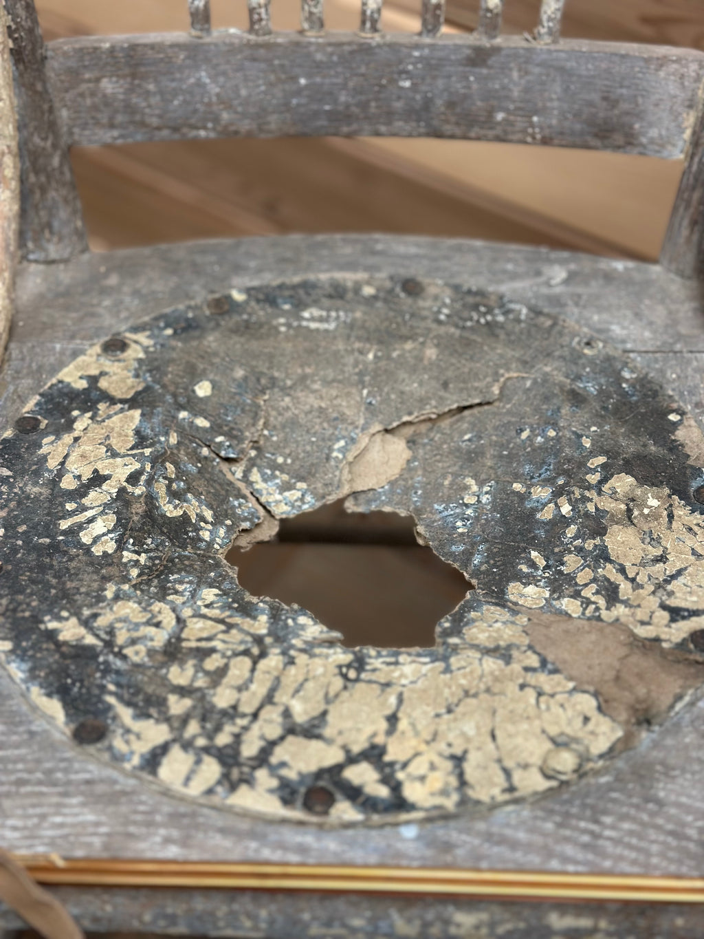 Antique Chippy Chair