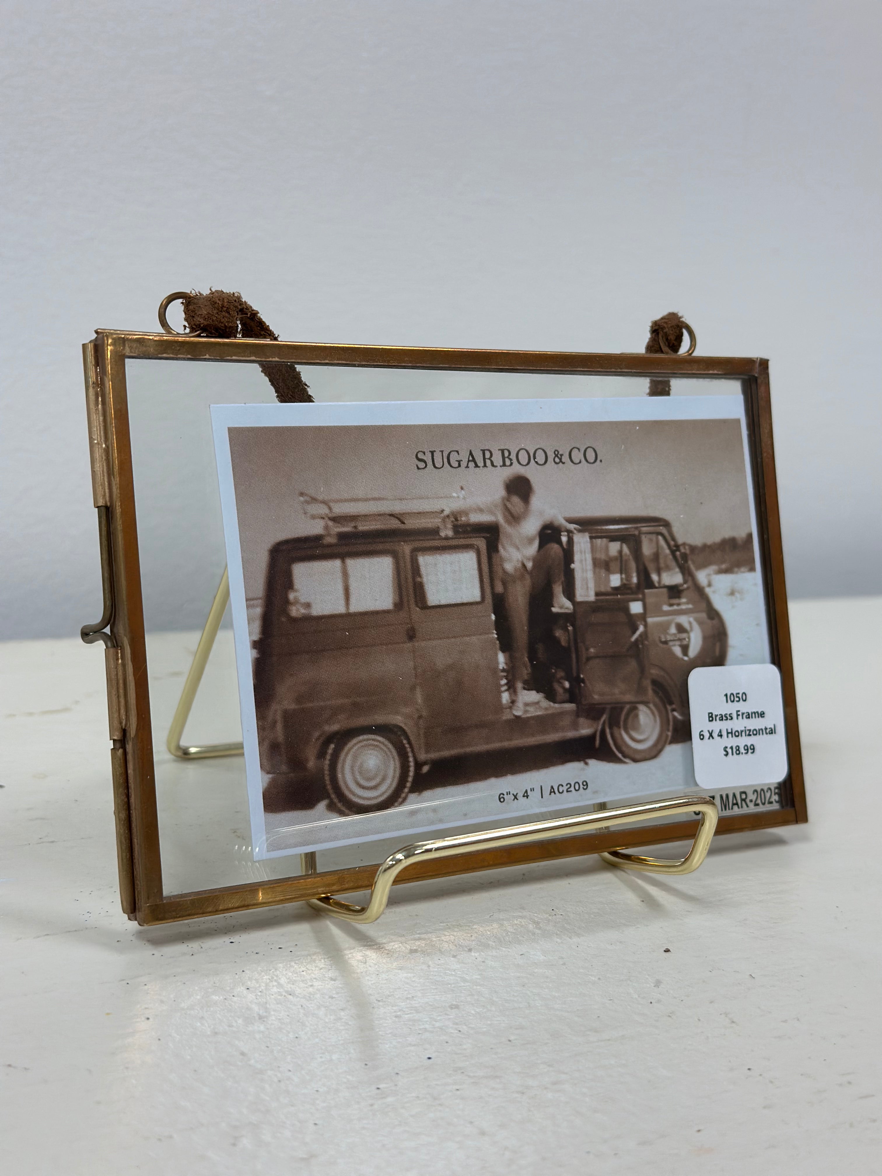 Brass Picture Frame (4x6 Horizontal)