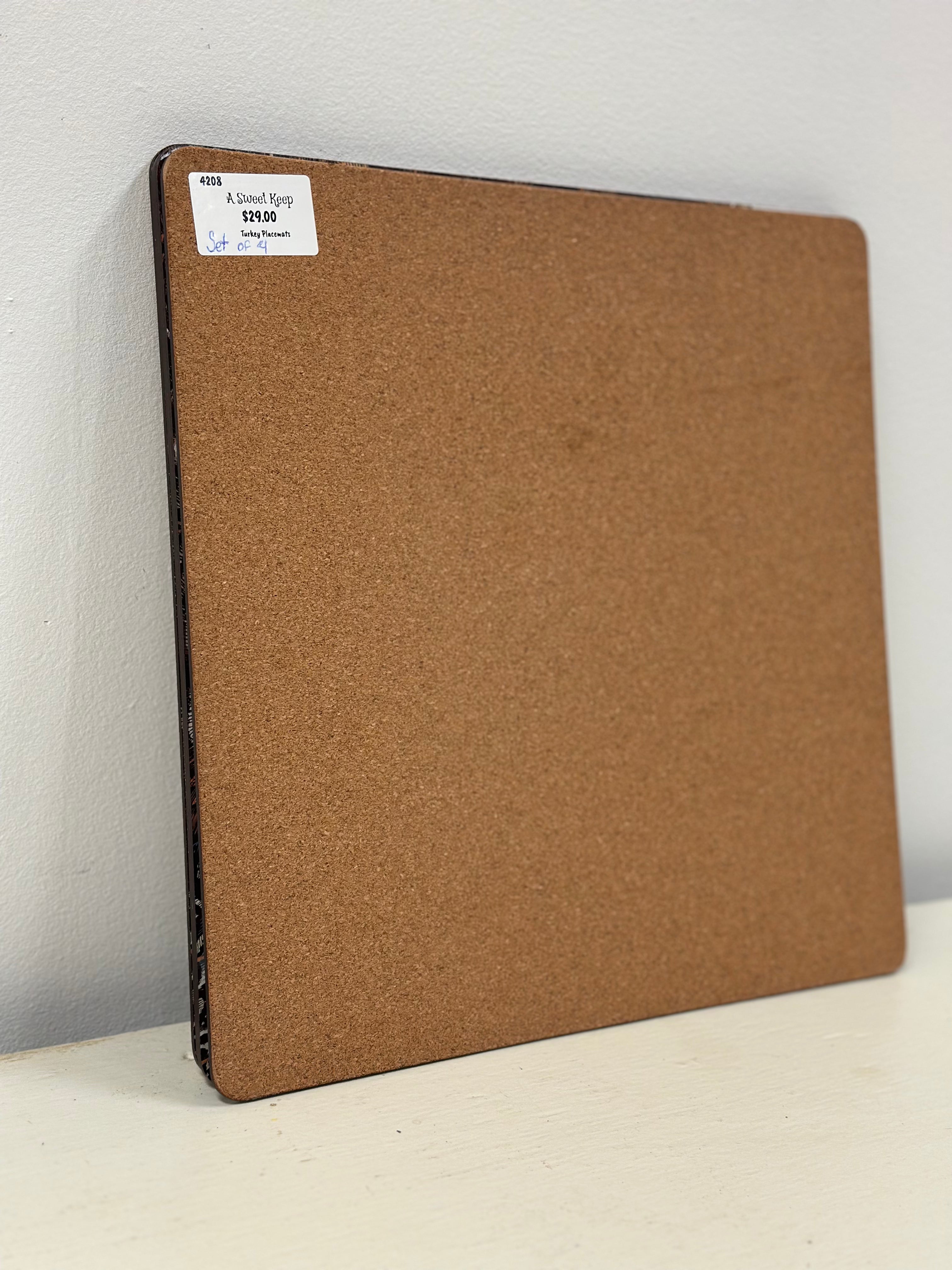 Turkey Placemats (Set of 4)