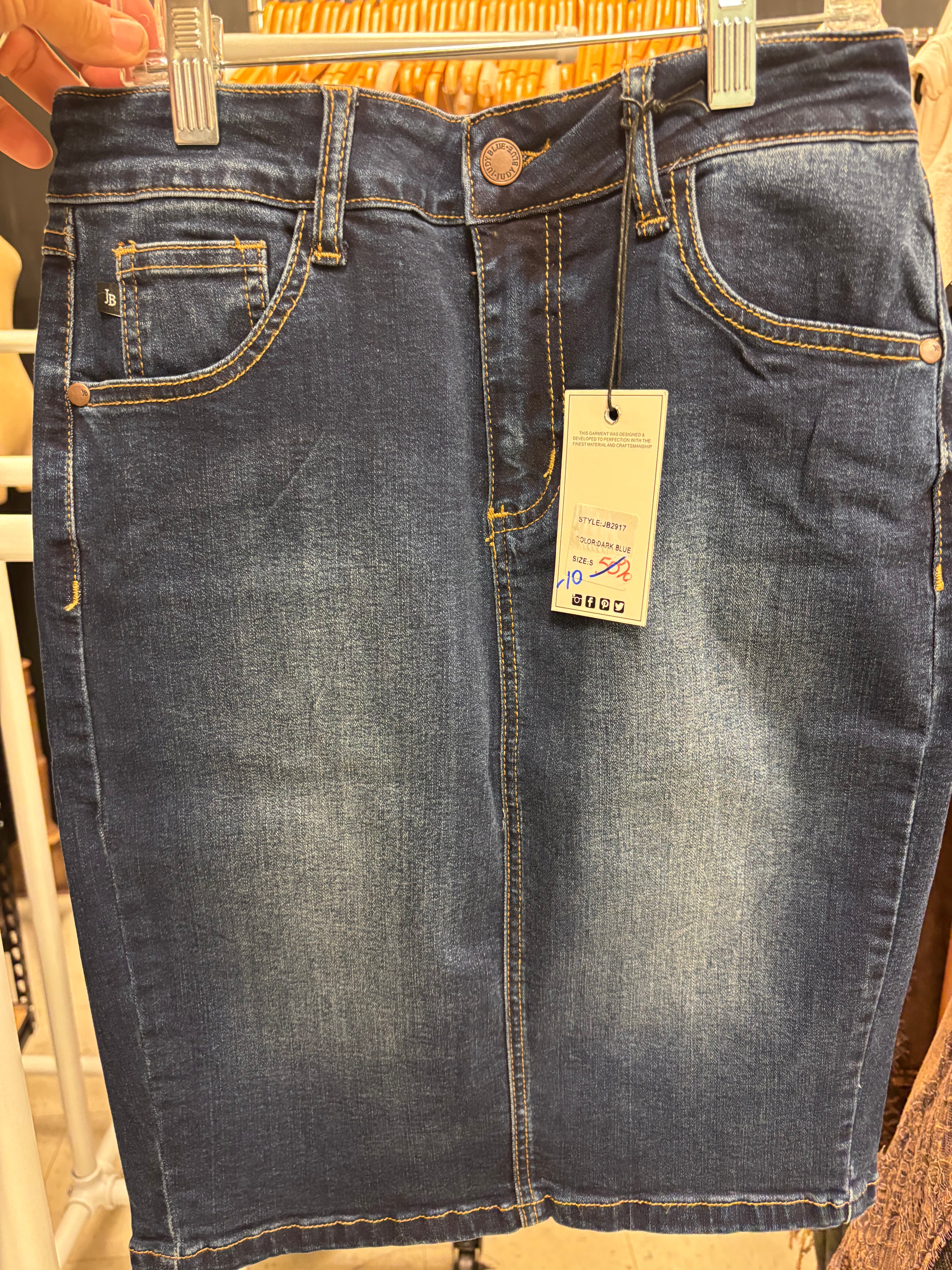 Judy Blue Denim Skirt