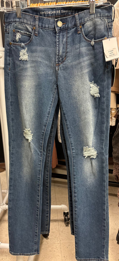Articles of Society Distressed Jeans (Light Wash)