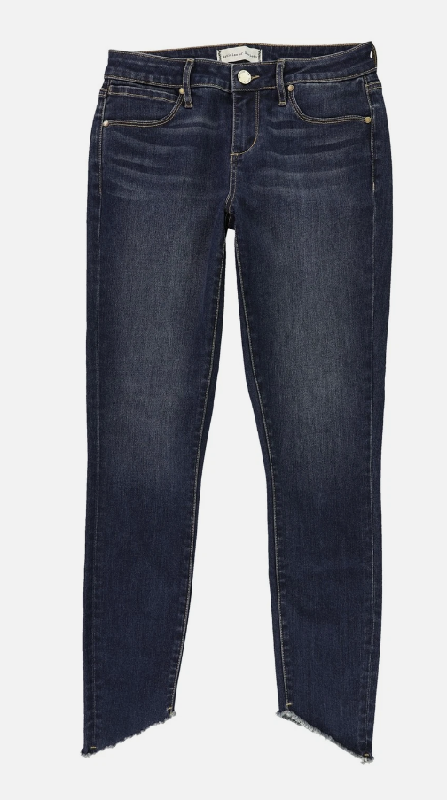 Articles of Society Whisker Bias Hem Jeans (Dark Wash)