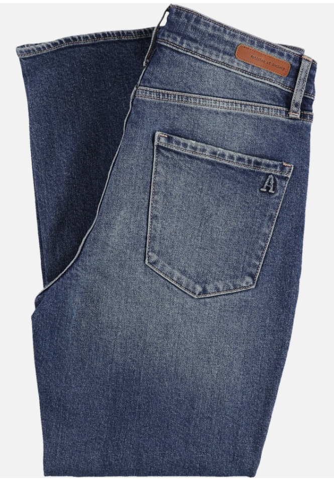 Articles of Society Whisker Boot Cut Jeans (Dark Wash)
